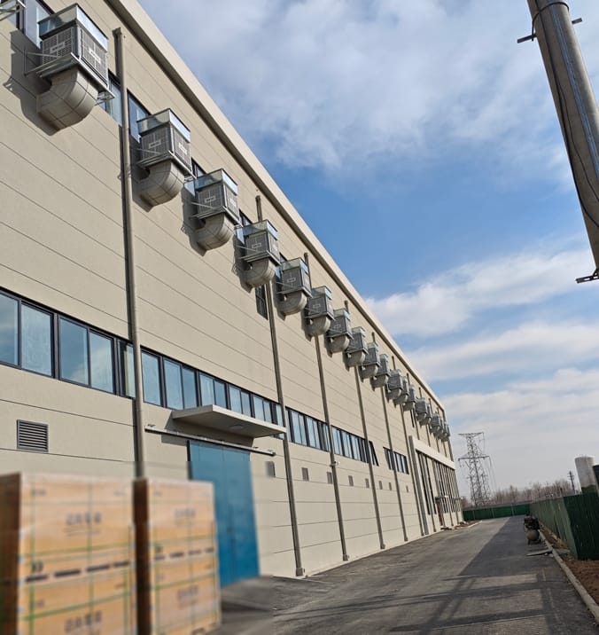 星科環?？照{應用大型廠房車間降溫通風