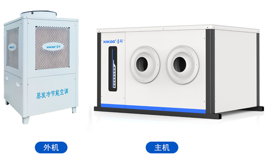 蒸發冷省電空調-臥式射流