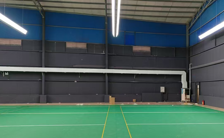 星科蒸發冷省電空調-立式管道機應用羽毛球館崗位降溫